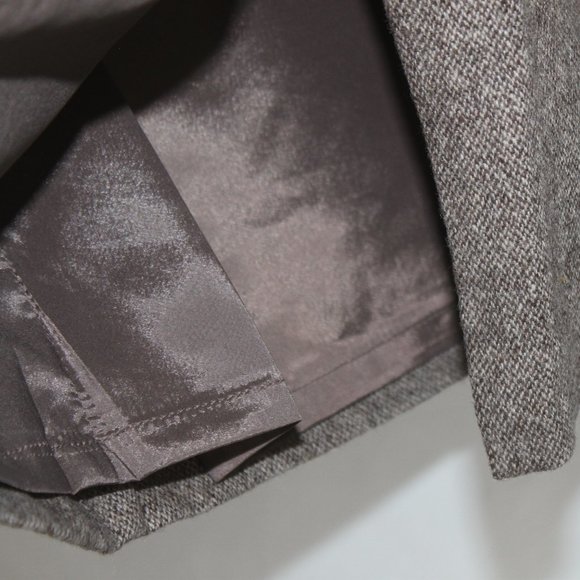 Banana Republic Sleeveless Brown Tweed Dress - Picture 10 of 11